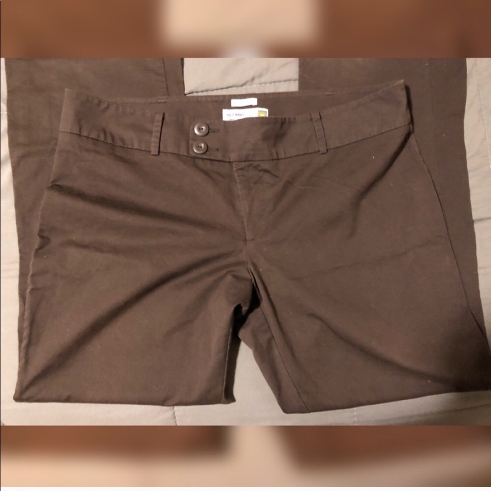 OLD NAVY stretch flare slacks